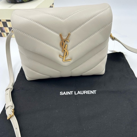 Women’s Saint Laurent Ysl, mini toy, Lou Lou shoulder bag made in Italy - Picture 1 of 12